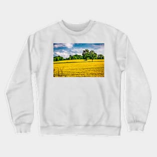 Two Trees In Wheat Field 5 Crewneck Sweatshirt